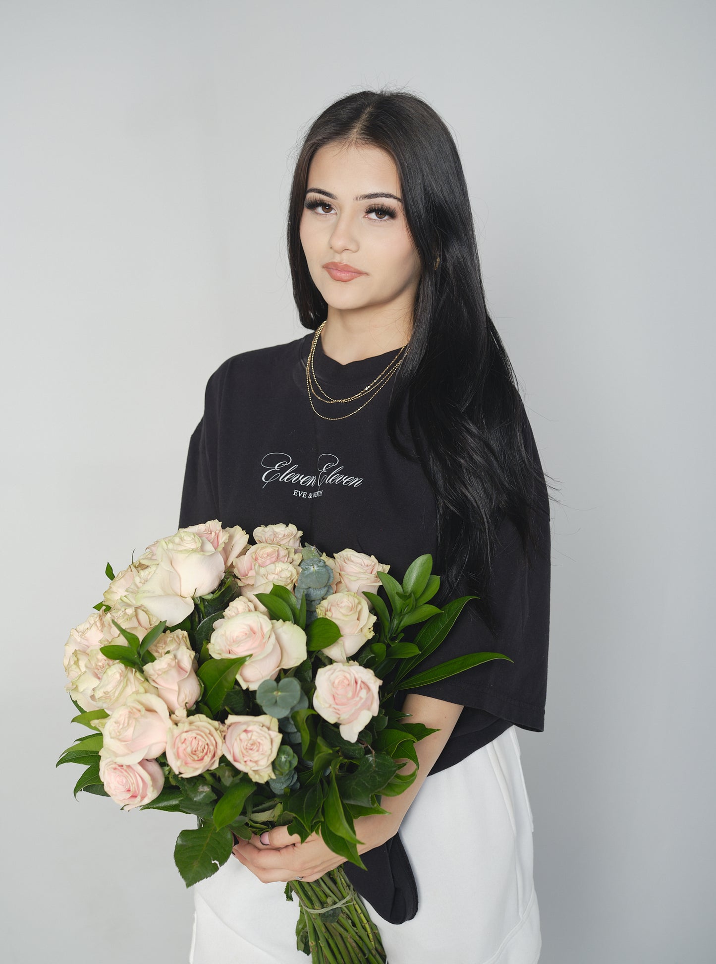 ELEVEN ELEVEN OVERSIZED TEE (BLACK)